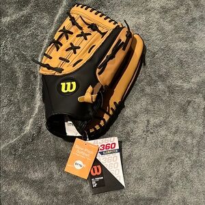 Wilson Black and Tan Softball Glove